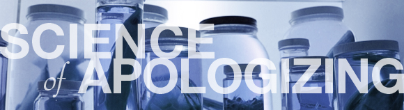 The Science behind an apology Ingredients
