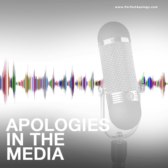 MSNBC David Shuster and Don Imus Apology Live mic with colorful sounds waves