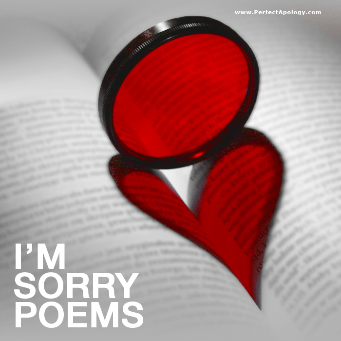 Im love sorry poems I'm Sorry