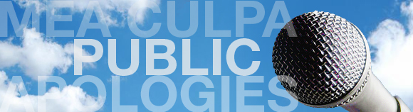 Public Apologies sky and microphone