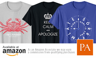 Apology & Sorry Shirts Available at Amazon