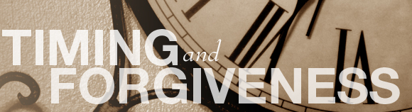 Relationships, Timing, Forgiveness Clock Face