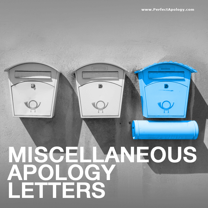 Miscellaneous apology letters Colorful envelopes with one envelope open containing a note card that says I'm Sorry!